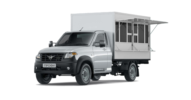 УАЗ Профи Автомагазин - Серебристый металлик